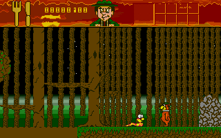 Yogi's Big Clean Up atari screenshot