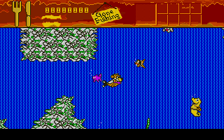 Yogi's Big Clean Up atari screenshot