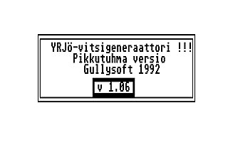 Yrjö Vitsigeneraattori — screenshot 1