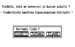 Yrjö Vitsigeneraattori atari screenshot