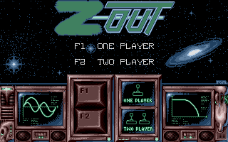 Z-Out atari screenshot