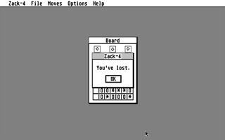 Zack-4 atari screenshot