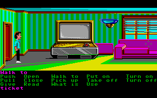 Zak McKracken and the Alien Mindbenders atari screenshot