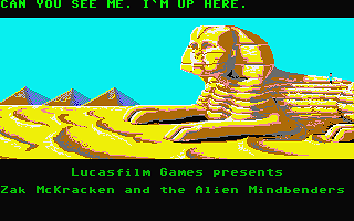 Zak McKracken and the Alien Mindbenders atari screenshot