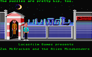 Zak McKracken and the Alien Mindbenders atari screenshot