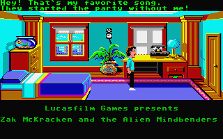 Zak McKracken and the Alien Mindbenders atari screenshot