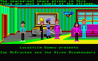 Zak McKracken and the Alien Mindbenders atari screenshot