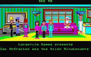 Zak McKracken and the Alien Mindbenders atari screenshot