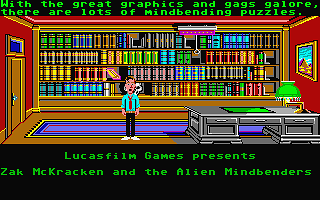 Zak McKracken and the Alien Mindbenders atari screenshot