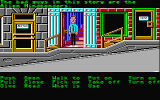 Zak McKracken and the Alien Mindbenders atari screenshot