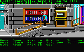 Zak McKracken and the Alien Mindbenders atari screenshot