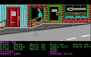 Zak McKracken and the Alien Mindbenders atari screenshot