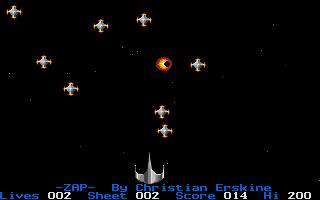Zap atari screenshot