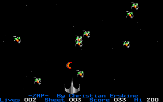 Zap atari screenshot