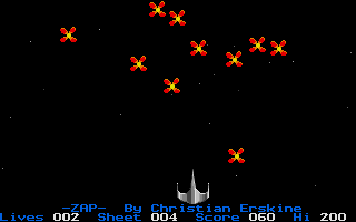Zap atari screenshot