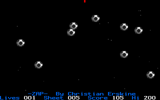 Zap atari screenshot