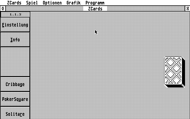 Zcards atari screenshot