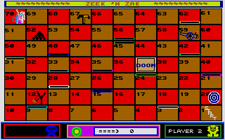 Zeek 'n Zak atari screenshot