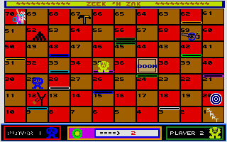 Zeek 'n Zak atari screenshot