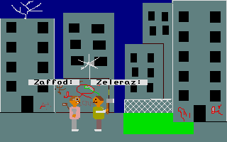 Zeleraz vs Zaffod atari screenshot