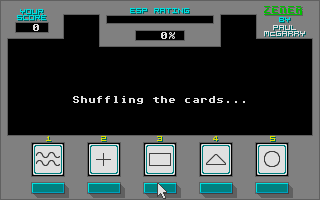 Zener atari screenshot