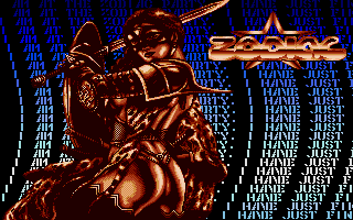 Zodiac's Sarcastic Partydemo atari screenshot