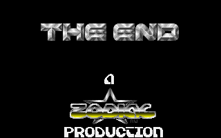 Zodiac's Sarcastic Partydemo atari screenshot