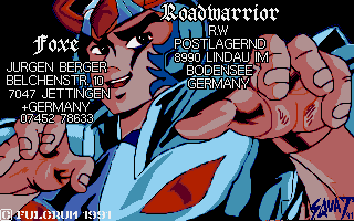 Zodiac's Sarcastic Partydemo atari screenshot
