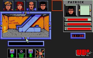 Zombi atari screenshot