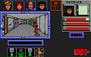Zombi atari screenshot