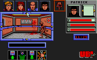 Zombi atari screenshot