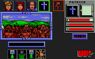 Zombi atari screenshot