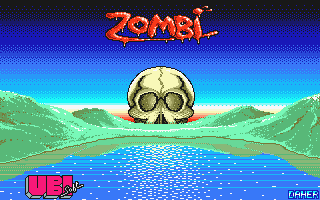 Zombi atari screenshot