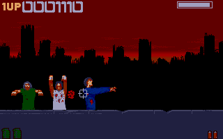 Zombie Apocalypse atari screenshot