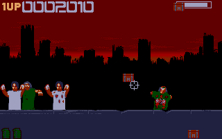 Zombie Apocalypse atari screenshot