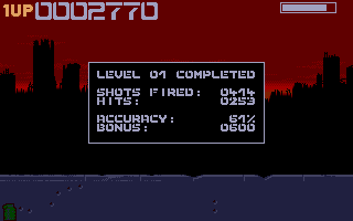 Zombie Apocalypse atari screenshot