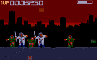 Zombie Apocalypse atari screenshot