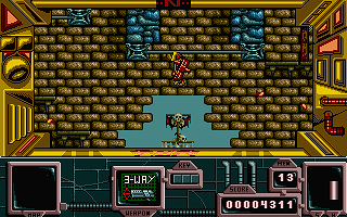 Zone Warrior atari screenshot