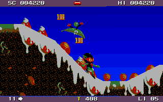 Zool atari screenshot