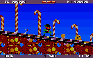 Zool atari screenshot