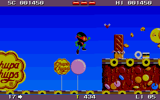 Zool atari screenshot