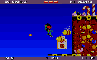 Zool atari screenshot