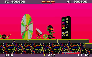 Zool atari screenshot