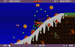 Zool atari screenshot
