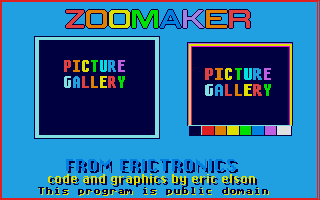 Zoomaker atari screenshot