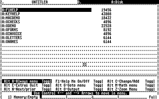 Zoomrack II atari screenshot