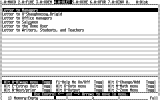 Zoomrack II atari screenshot