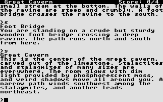 Zork II - Wizard of Frobozz (The) atari screenshot