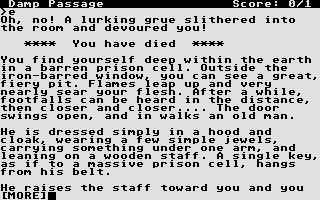 Zork III - Dungeon Master (The) atari screenshot