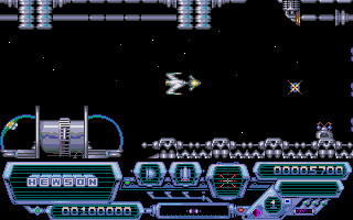 Zynaps atari screenshot